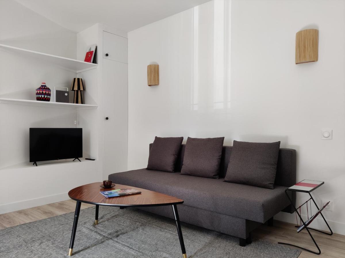 Bel Appartement Refait A Neuf, Deco Raffinee, Fibre, Bureau, Calme Tours Luaran gambar