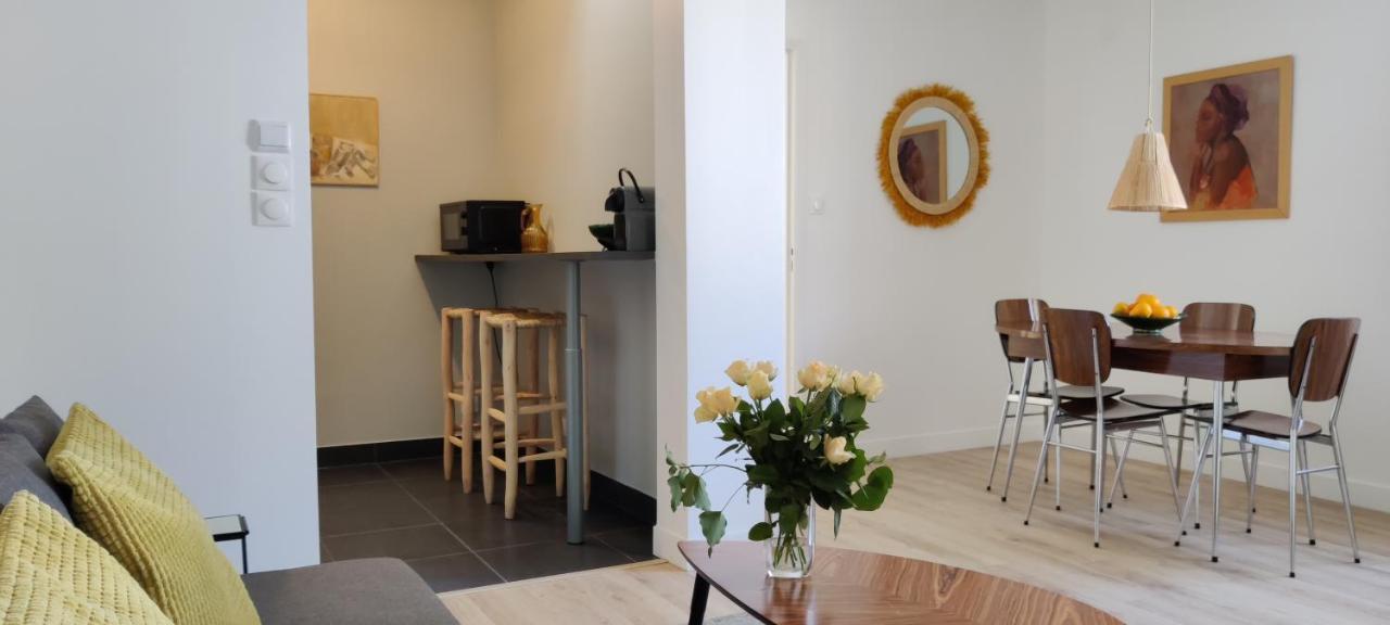 Bel Appartement Refait A Neuf, Deco Raffinee, Fibre, Bureau, Calme Tours Luaran gambar